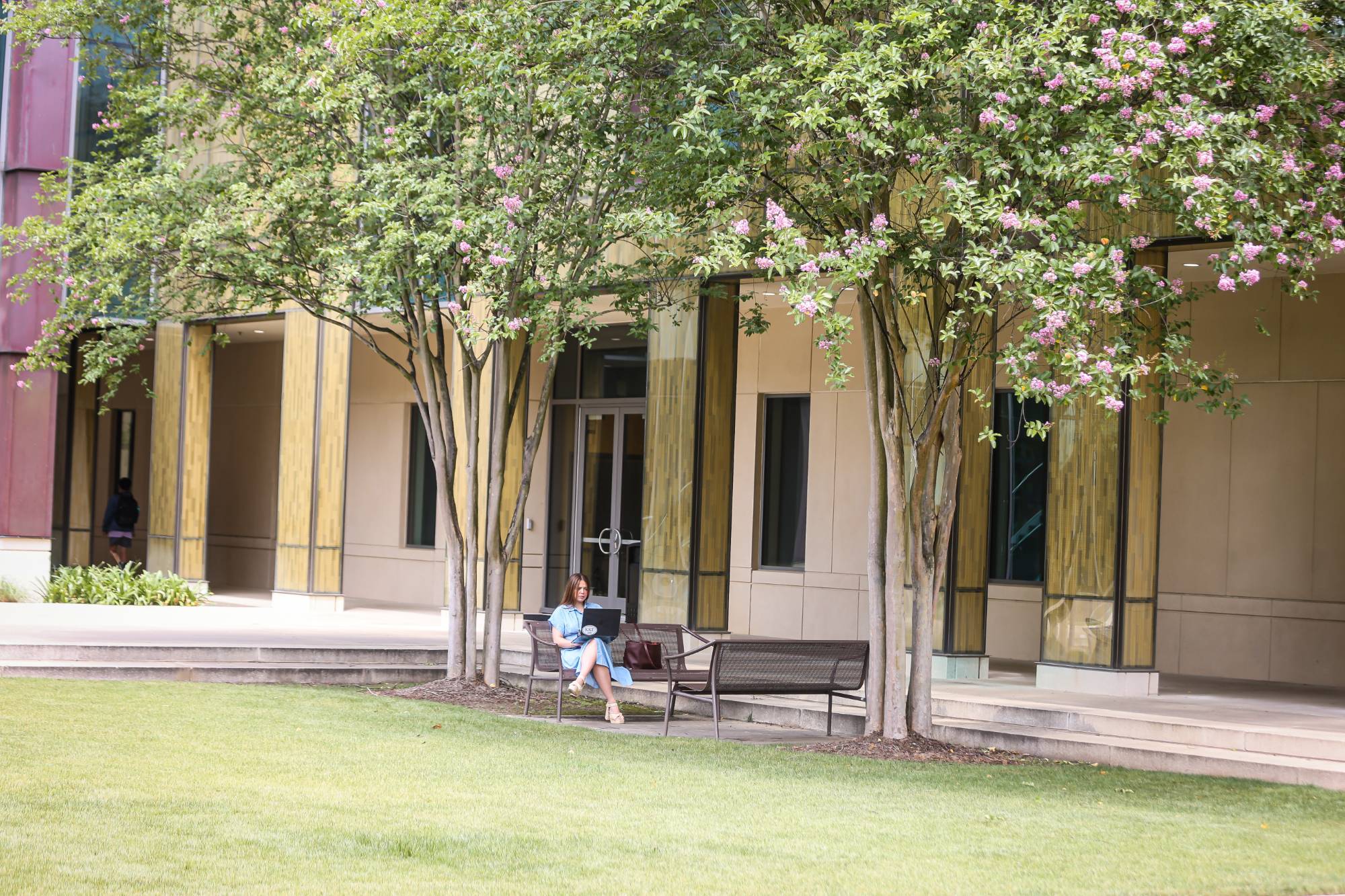 Business Education Complex Courtyard