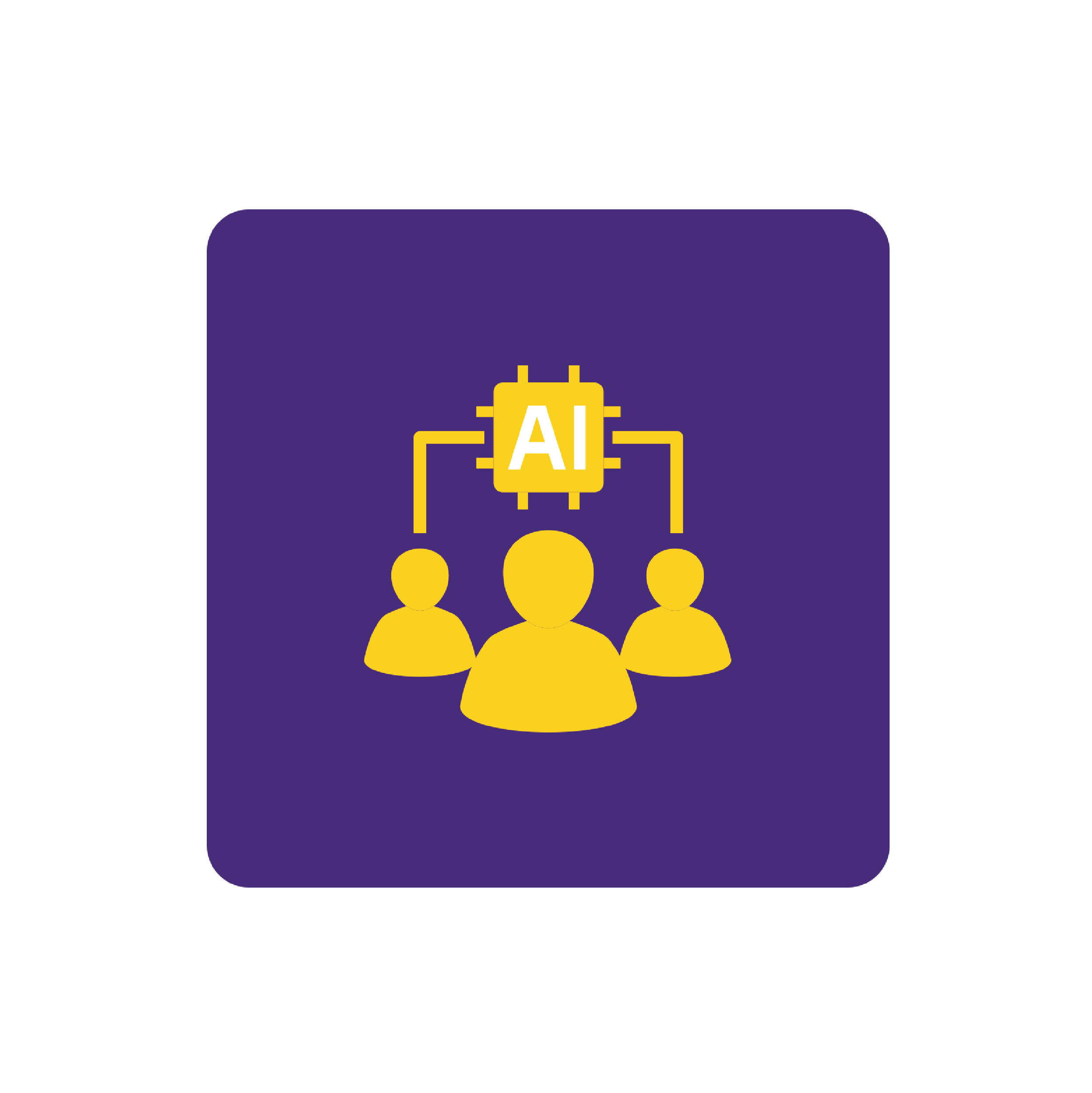 AI in the workforce icon