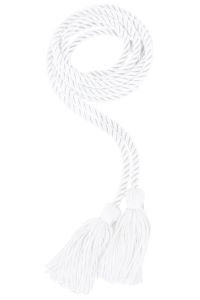 White honor cords.