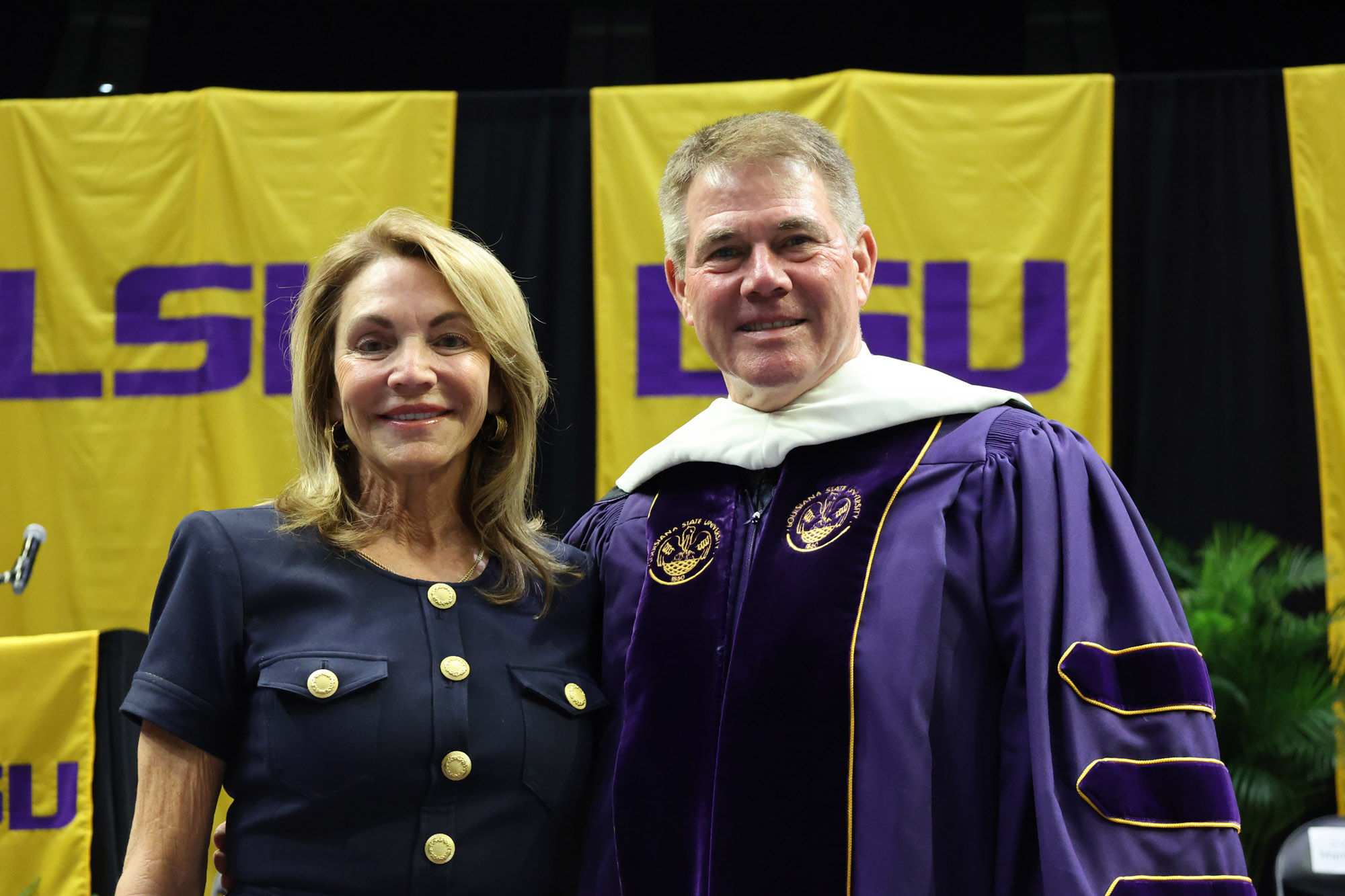 Roy O. Martin III and wife Kathy