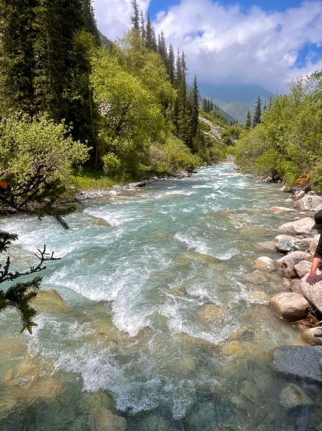 River in Ala Archa National Park