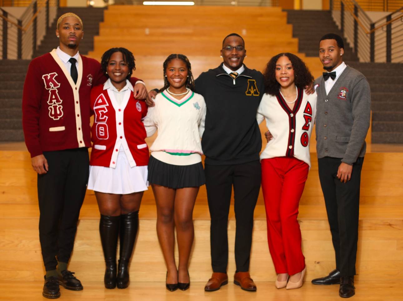 Photo shows current greek life 2025 student executive board