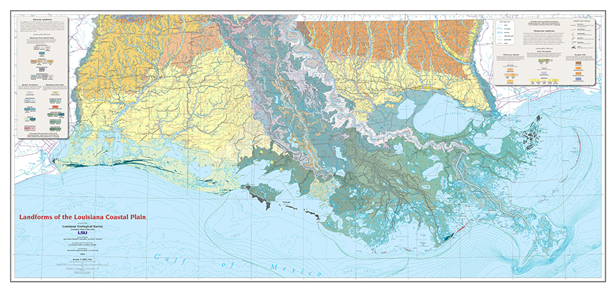 Landforms Map