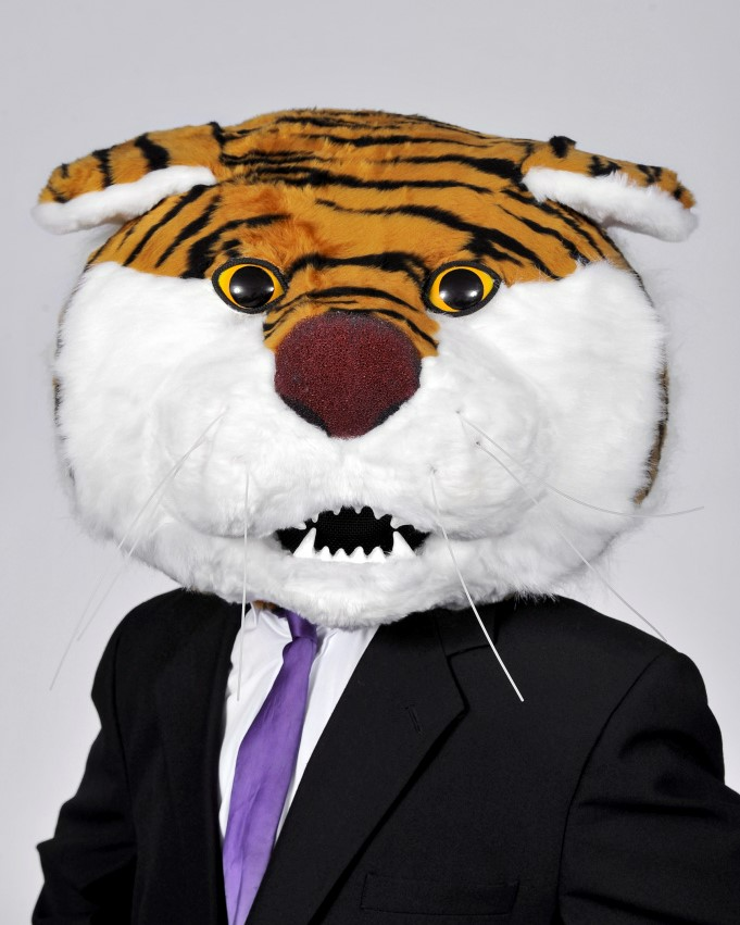 Mike the Tiger's Headshot