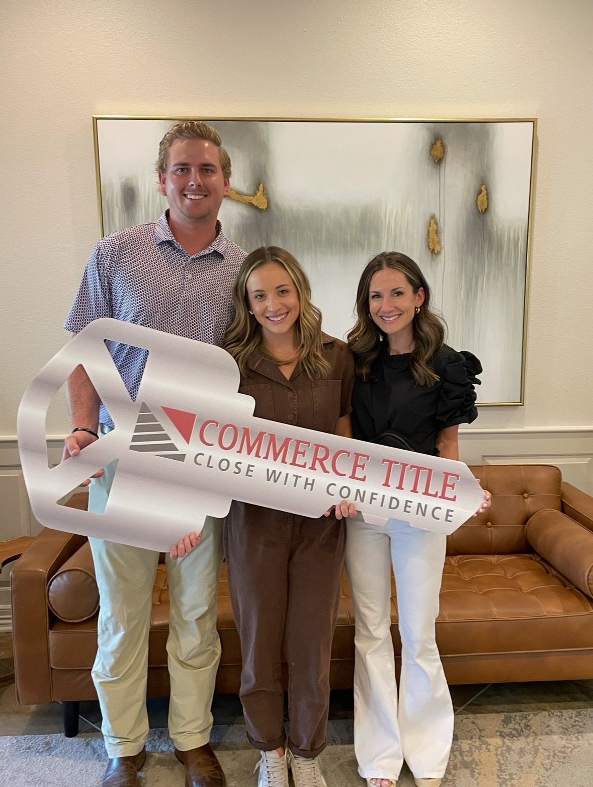 Closing Day with Family Closing day with family on real estate sale