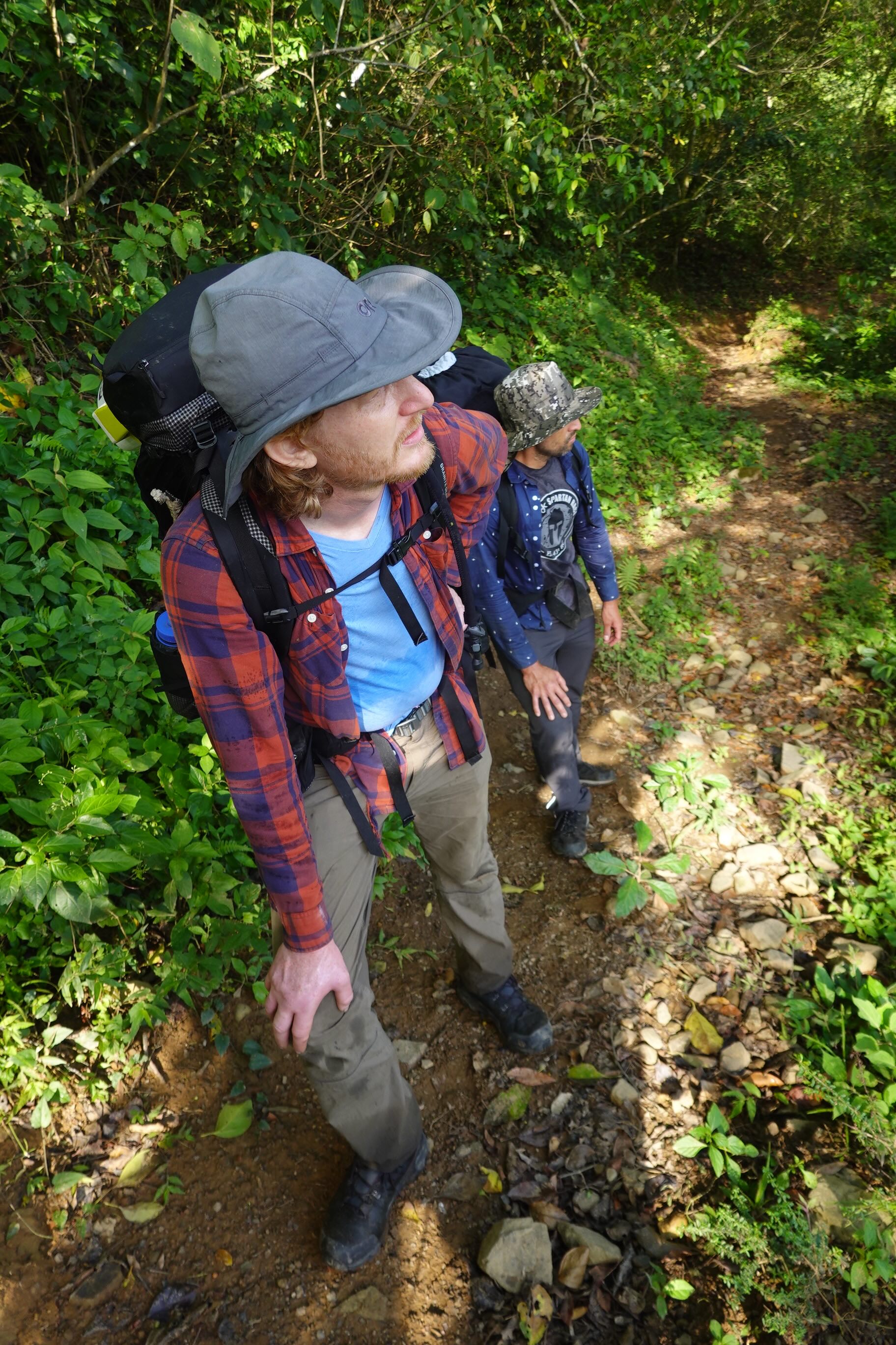 Dan Powell in the field