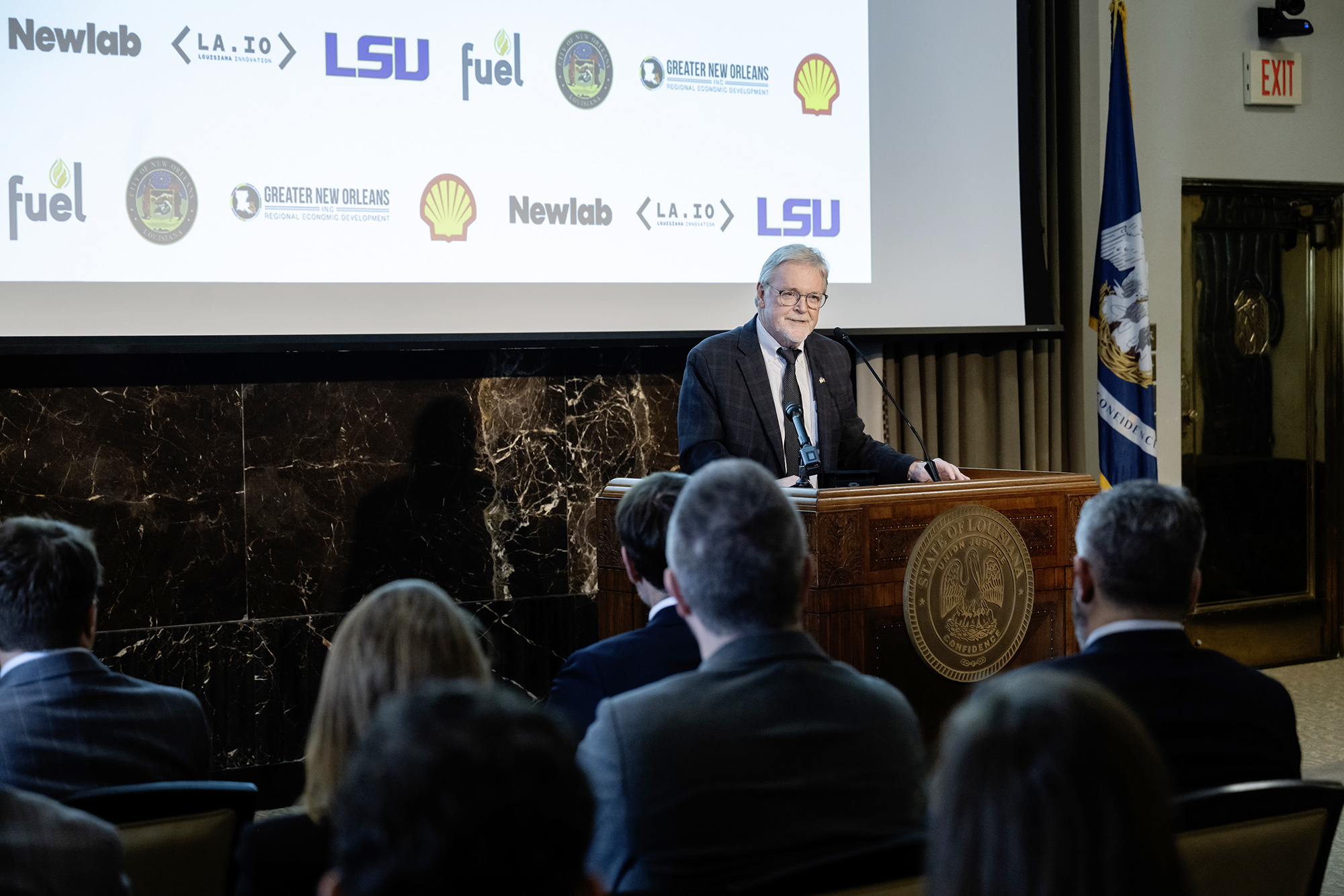 Robert Twilley at the Newlab announcement